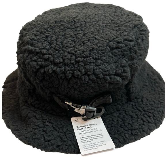 NWT Lululemon textured fleece bucket hat - Picture 2 of 11
